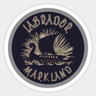 LABRADOR T-Shirt MARKLAND hoodie T-SHIRT Sticker